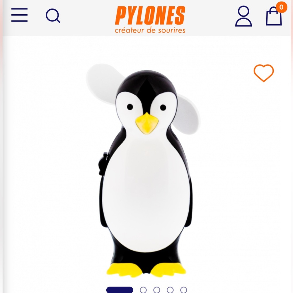 🇫🇷 Pylones Penguin Rechargeable Pocket fan